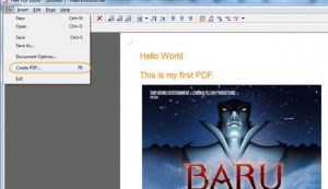 Cum puteti crea un document PDF, folosind Adobe Acrobat, Acrobat PDFMaker si MS Word?