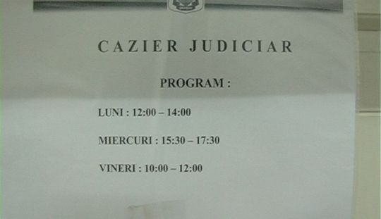 sectia 12 politie bucuresti program cazier bucuresti