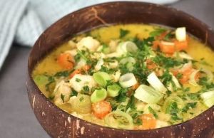 Cum sa prepari supa de pui cu curry